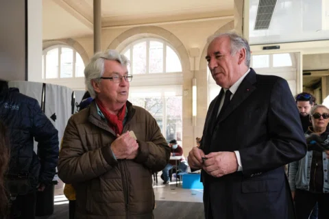 Pau, 15 Mars 2026 - L’ancien Premier Ministre, et actuel maire de Pau, François 