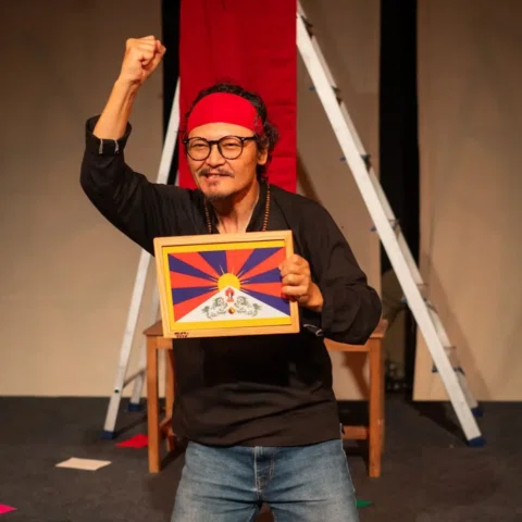 Here's an excerpt from my interview with @tenzin_tsundue_tibet for @hindustantim