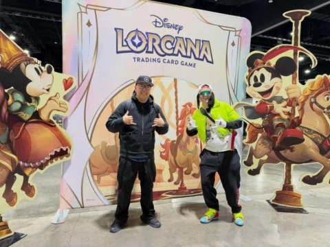 Finally met my buddy from #NY @questwithkole at the #DisneyLorcana #Milwuakee DL