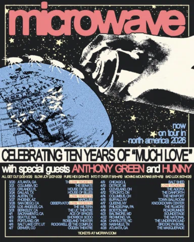 Low tickets in Atlanta, Austin, San Diego, and Detroit! Tour starts this Friday!