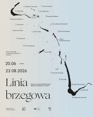 Zapraszam do Warszawy -  wystawa "Linia brzegowa", w ramach obchodów 80-lecia @a