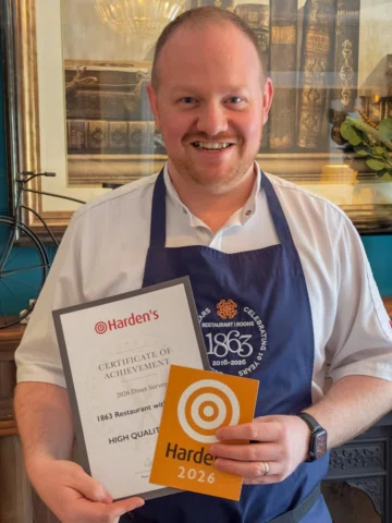 A proud moment for our whole team at @1863_restaurant .

Being recognised in the