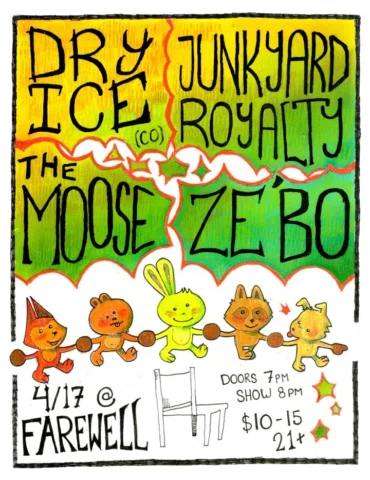 KANSAS CITY at @farewellkcmo on April 17th with the homies :)) come dance! 
Door
