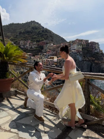 Ho detto sì, in Italia, al mio amore per sempre 💍❤️