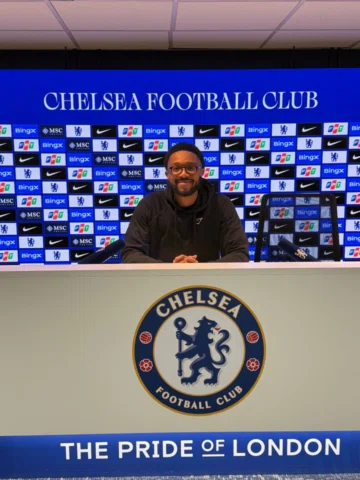 Incredibly proud to manage this great football club. Let’s get to work blues! 👍