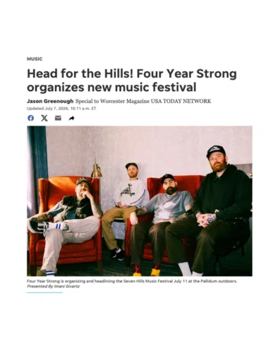 “Presenting the first edition of their Seven Hills Music Festival at the Palladi