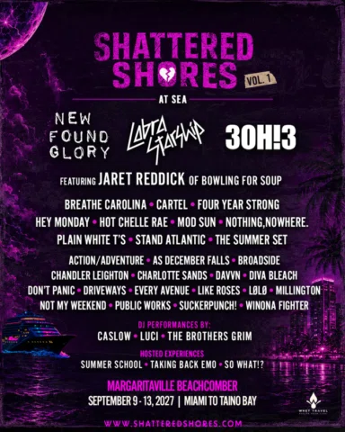 We’re headed to the inaugural sailing of @ShatteredShores Cruise, September 9 to