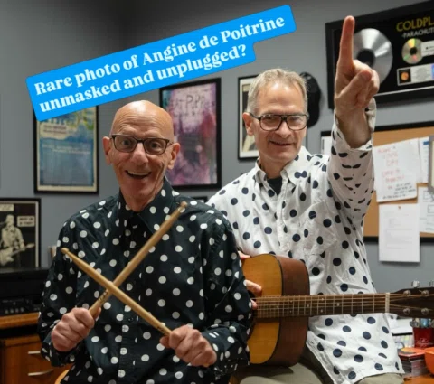 … or @somevelvetblog and @jmcgnn wearing two of the many polka dot shirts owned 