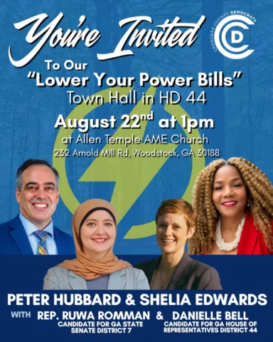 Join us for a community town hall focused on the issues shaping our energy futur