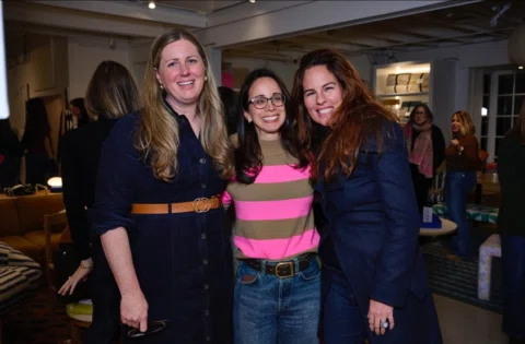 Great night at our pop up with so many fantastic women talking about design, pra