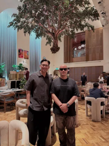 Here with my friend @markjfeist. Multi-platinum producer, songwriter, and founde
