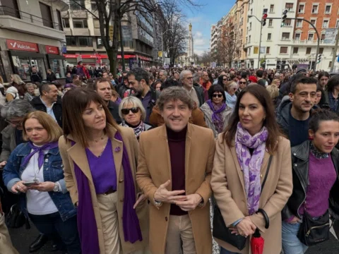 Este #8M los Socialistas Vascos salimos a la calle para reivindicar la lucha fem