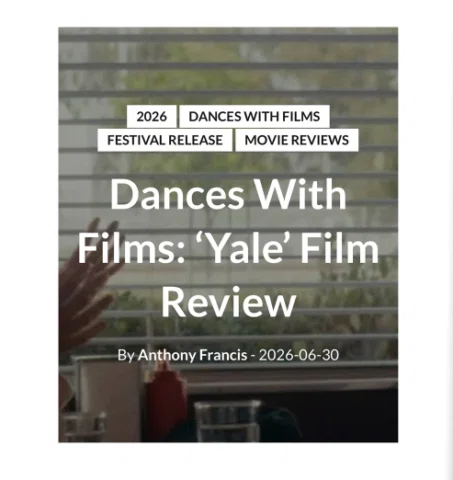 “Yale is rich in realism and relatable emotion” Thank you @themovierevue  for th