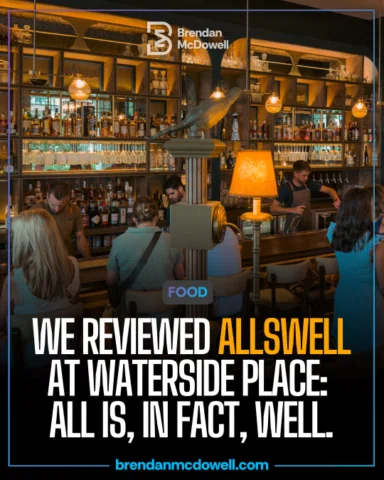 We kept going back to @allswellinwaterside until it turned into a review. Full p