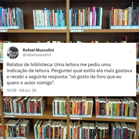 Vocês estão cada vez mais exigentes 📚❤️

📍 Centro Cultural Unimed-BH Minas 
🗓