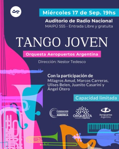 Los invitamos, junto a @nacionalam870 , a una nueva velada de tango joven gratui