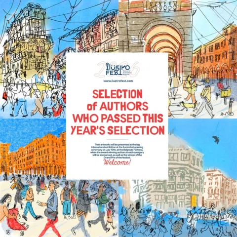 I am excited to share that my works from the "Portraits of Cities" series have b