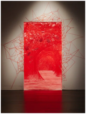 I was recently invited to photograph “Chiharu Shiota: Two Home Countries” a new 