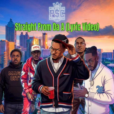 P$C Straight from da A LYRIC VIDEO!!!!!! SNEAK PEEK AT THE END!!!!!! #indastreet