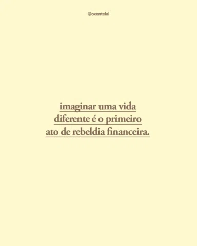 a mudança não começa na planilha, começa na sua cabeça, na sua imaginação. 🦄

a