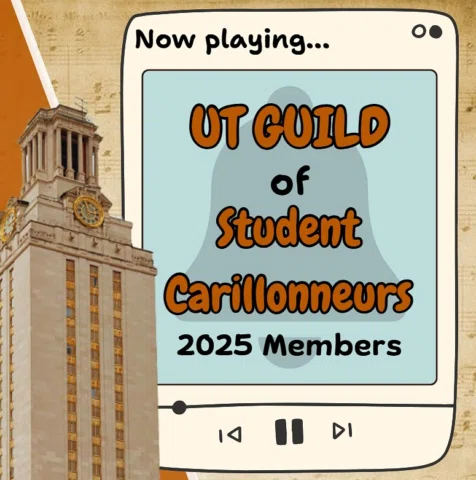 We’re back! Introducing our current UT Guild members! 

🔔Weekly concerts Monday