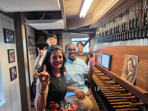Thank you so much for visiting us, Ms. Steckelberg! We’re honored to show you th