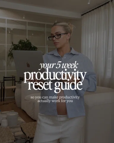 If you’re feeling behind, overwhelmed or like you’ve somehow got 400 things to d