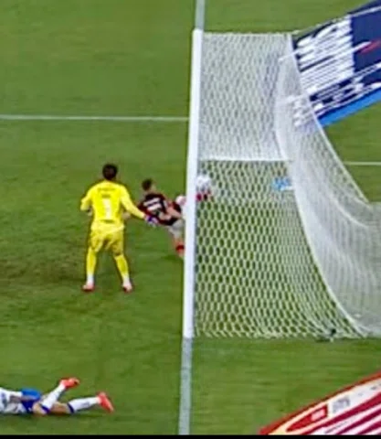 Isso não foi gol?