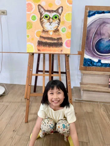豆姐近期最滿意的畫作😍😍😍
是她最疼愛的妹妹歐帕🧡

 #情人節快樂