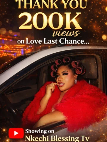 Love last chance hits over 200k views in 4 days💃🏻💃🏻 What takes weeks is now 