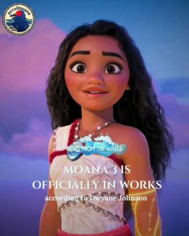 The ocean keeps to call! 🌊🌴

Aloha wayfinders ⛵️it's been confirmed that Moana