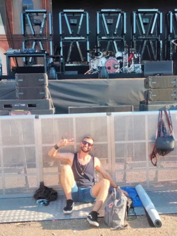 Apertura concerto Negramaro #negramaro