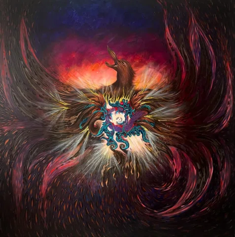 “ANKA ‘26” 
Tuval üzeri Akrilik / Acrylic on Canvas
120x120cm 
 2026