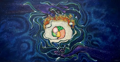 “Sushi” / 60x120cm / TÜAB / 2026
“The Sushi” / 60x120cm / Acrylic on Canvas / 20