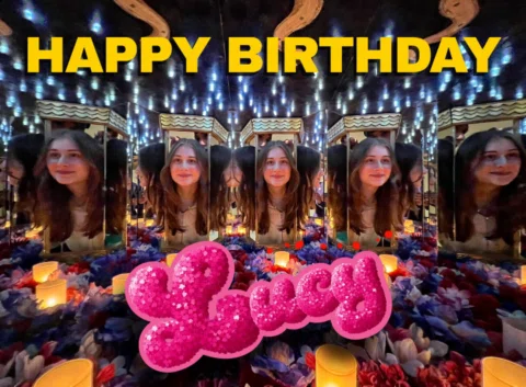 Hey everyone our beautiful superstar Lucy is 18 years old today. I’d say somethi
