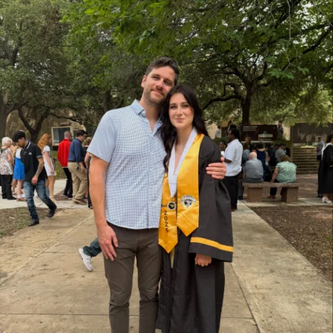 Princess of the entire universe graduates high school.