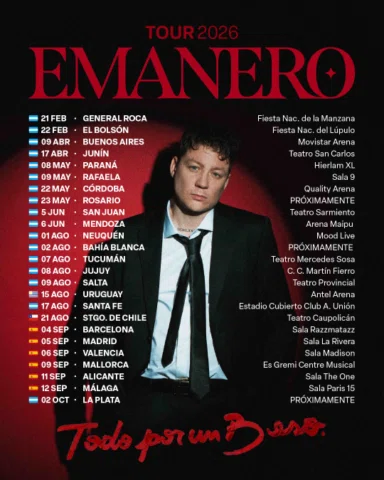 MI PRIMERA GIRA INTERNACIONAL🥹💋 Este año nos vemos por Argentina, Uruguay, Chi