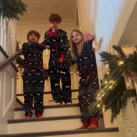 What Christmas means to me…

1. I can’t take them holding hands down the stairs 