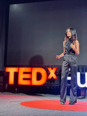 Another Milestone unlocked 🤍✨ Grateful to @tedxpushpagiri for giving me this pl
