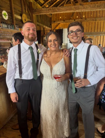 New sister unlocked. Congrats to @krewson_construction and @lippert12 💍