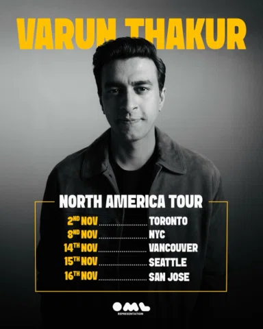 Super excited to be coming back to perform in North America. Come watch my speci