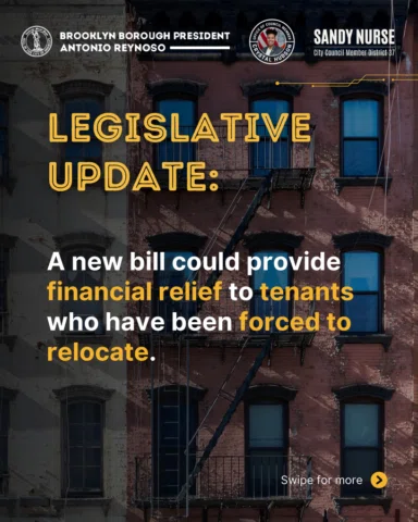 When tenants are forced to relocate, the financial strain is high. Intro 1482 wo