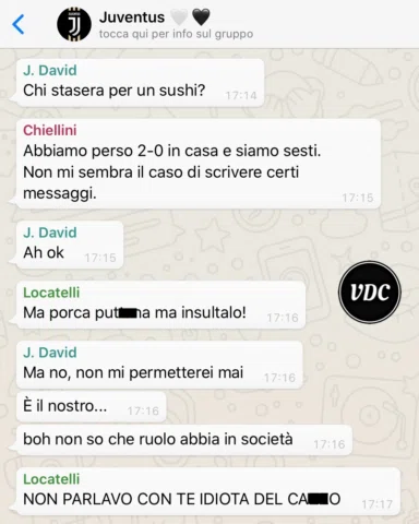 Chat della Juventus attualmente fuori dalla Champions💬🍿

#chat #juventus #fior