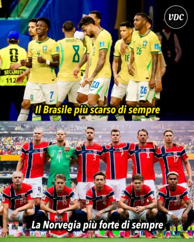 Il Brasile ha fatto delle belle partite, ma i giocatori erano nettamente inferio