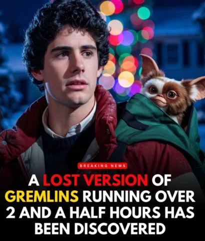 BREAKING: A lost version of GREMLINS running nearly three hours has resurfaced m