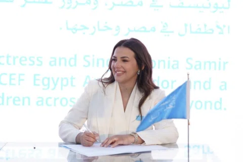 ⁨	‎على مدار العشر سنين اللي فاتو، شغلي التطوعي كسفيرة النوايا الحسنة ليونيسف في 
