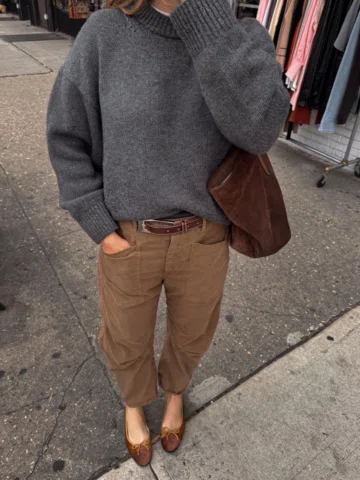 I love brown & grey together! That's all I have to say.