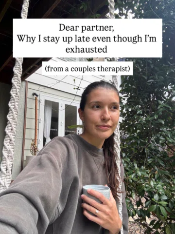 Did this hit home?

This is one of the biggest shifts I noticed once my partner 