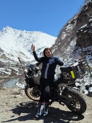 Spiti expedition dump📸♥️

#vaishalionwheels #bikergirl #chitkul #soloride