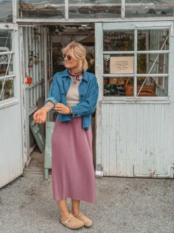 „Chrissi du siehst aus wie eine Schwedin in deinem Outfit heute“ 
Diese Nachrich